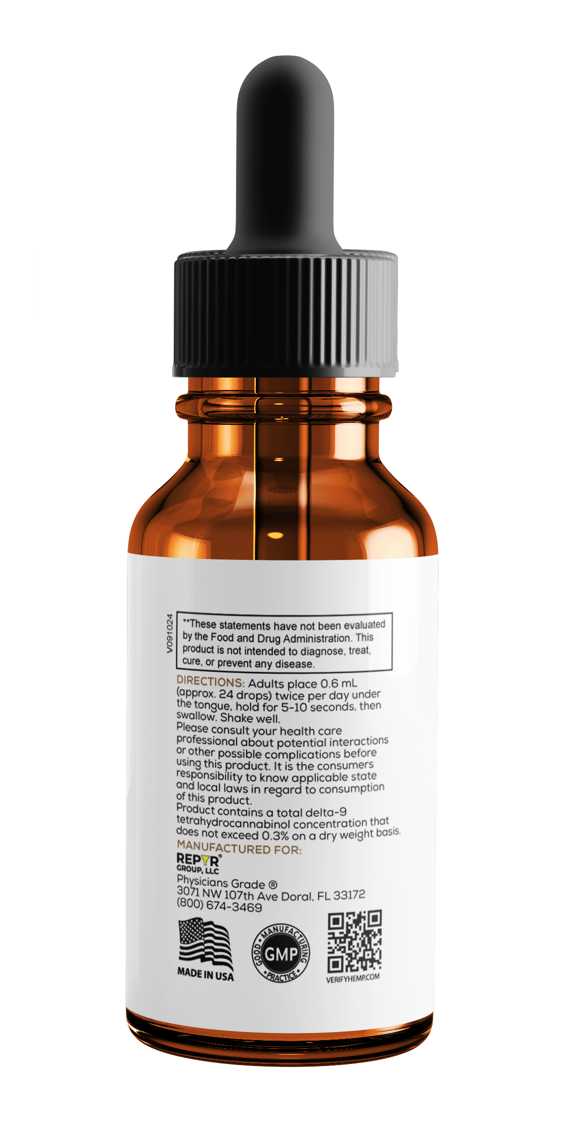 Hutson Oil 4000mg CBD Peppermint Tincture - Image 3